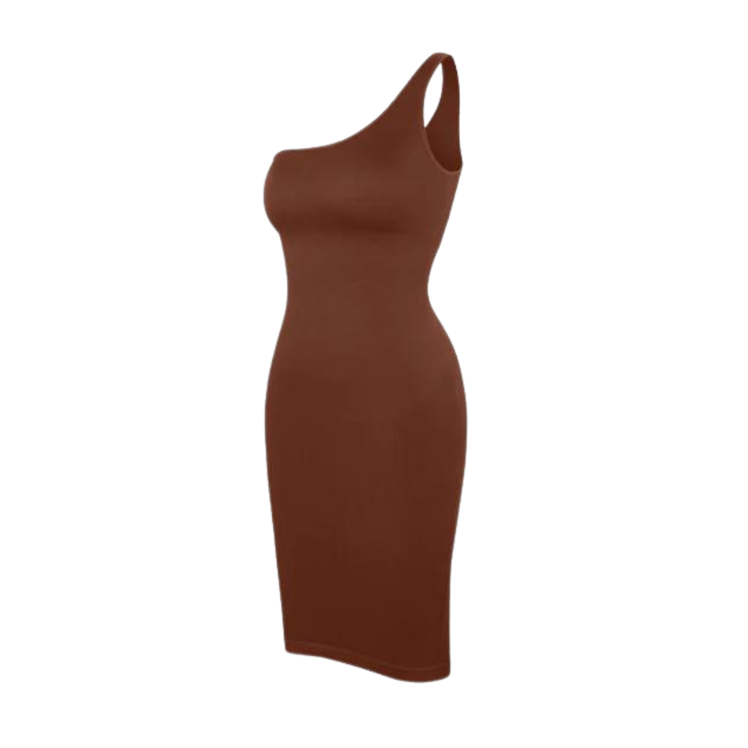 Shapenova Shapewear Dress One Shoulder