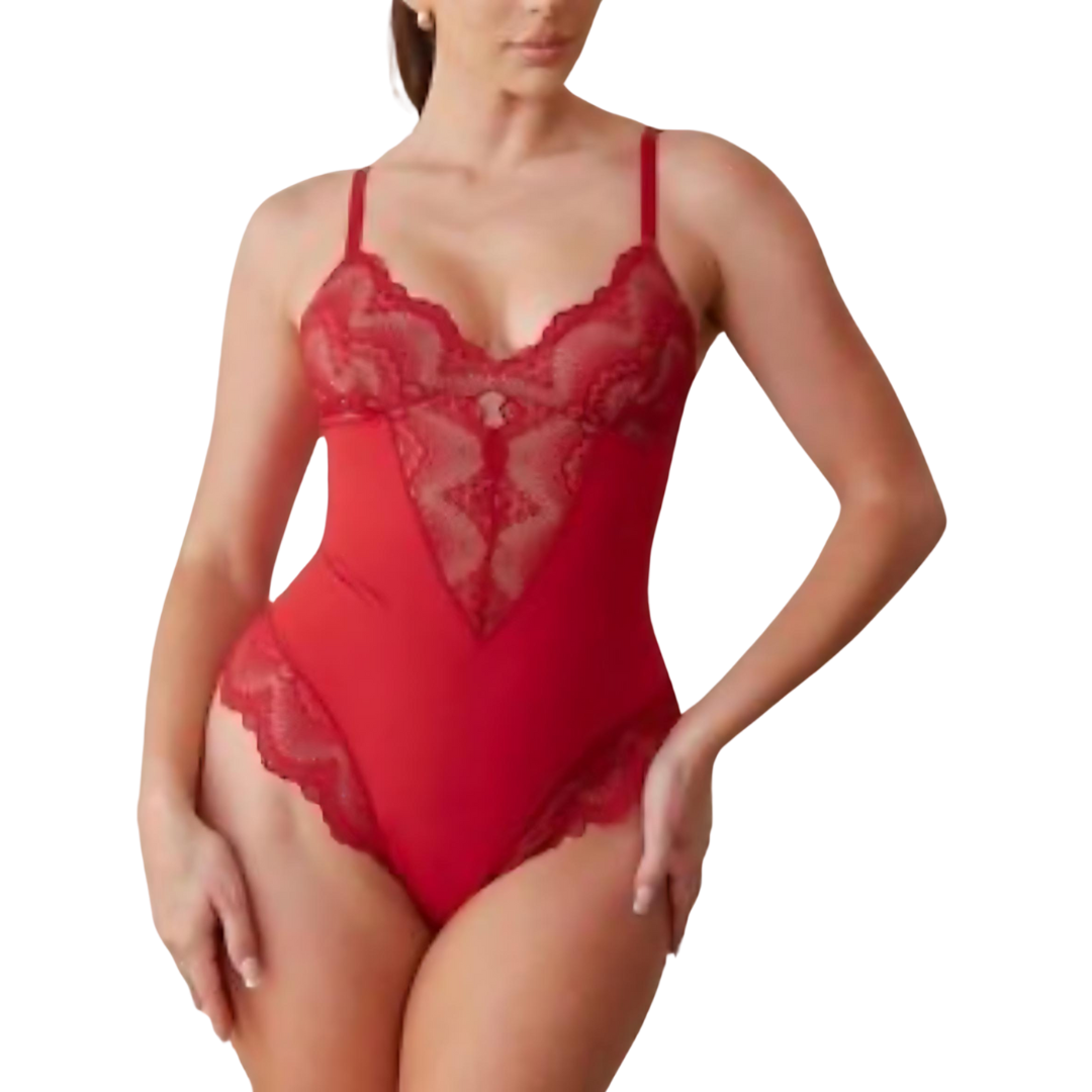 Love Bodysuit mit Spitze